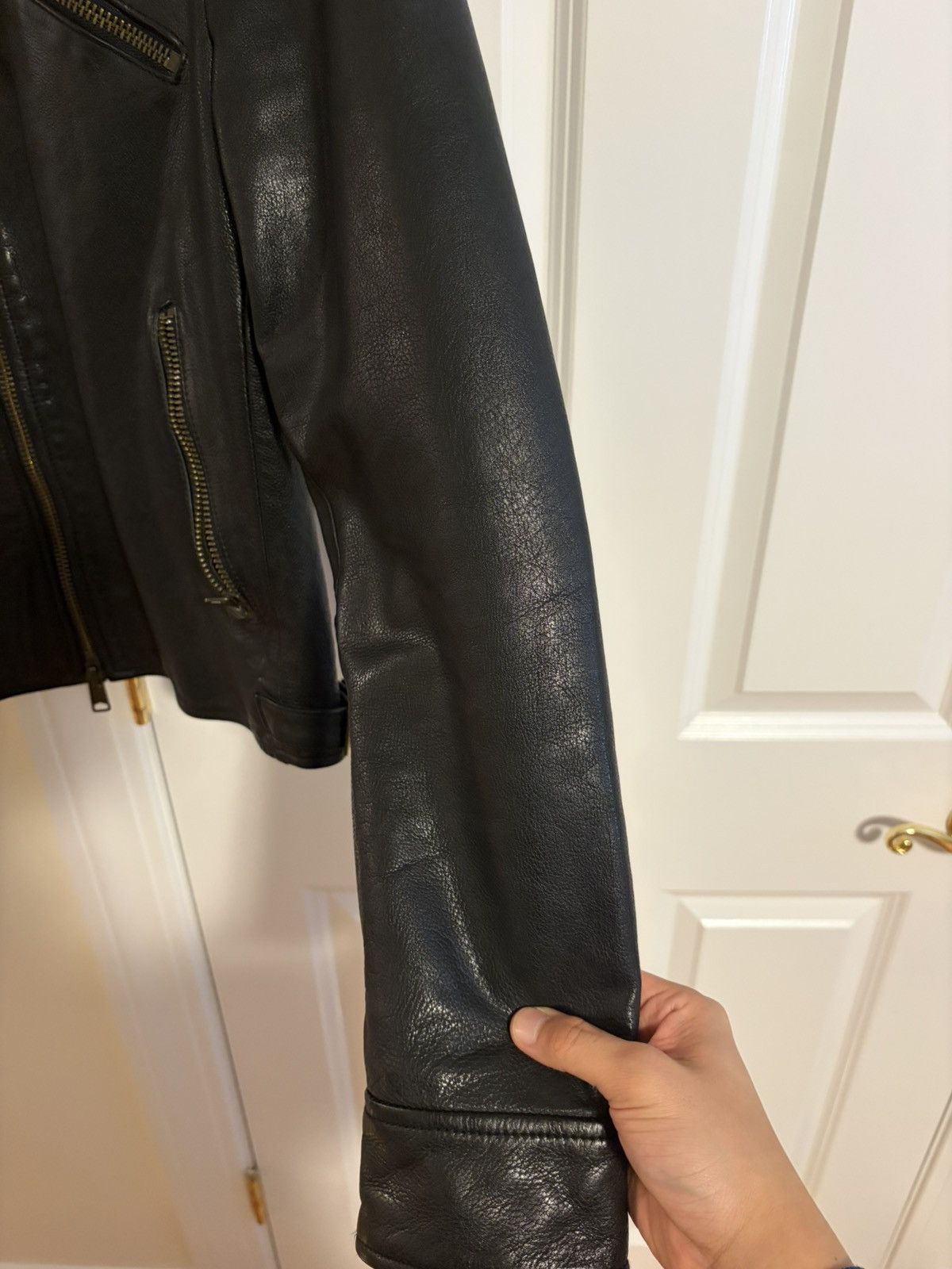 Allsaints Allsaints verdi leather jacket Size US XS / EU 42 / 0 - 4 Thumbnail
