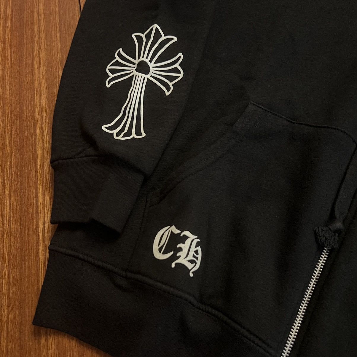 Chrome Hearts Chrome hearts black zip up hoodie Size US M / EU 48-50 / 2 - 6 Thumbnail