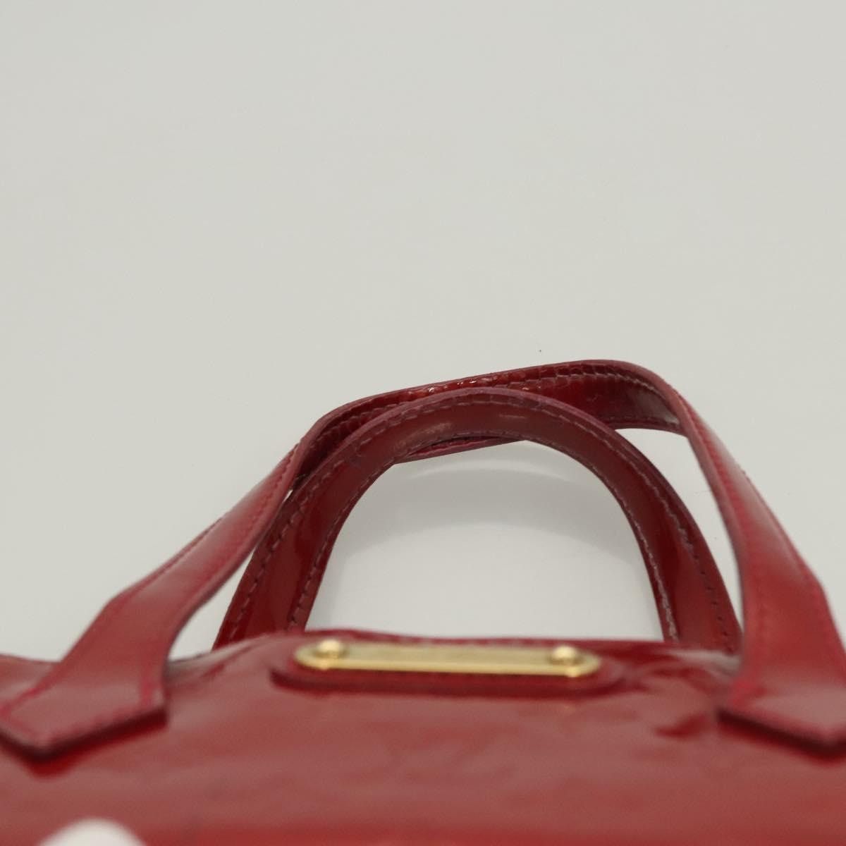 Louis Vuitton LOUIS VUITTON Monogram Vernis Wilshire PM Bag Pomme D'amour Size ONE SIZE - 8 Thumbnail