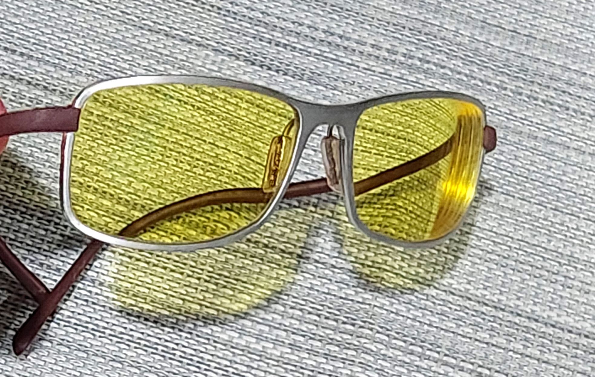 Designer × Tag Heuer × Vintage Tag Heuer Eyeglasses 2007 332 Brushed Grey Brown Stretched Size ONE SIZE - 14 Thumbnail
