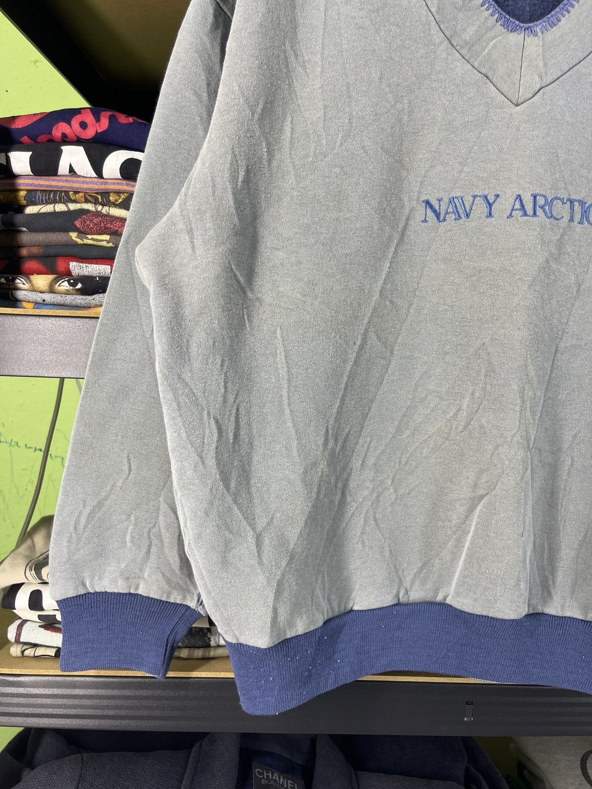 Boneville Vintage 90's Boneville Navy Arc'tic Sweatshirt CP Company Size US M / EU 48-50 / 2 - 3 Thumbnail