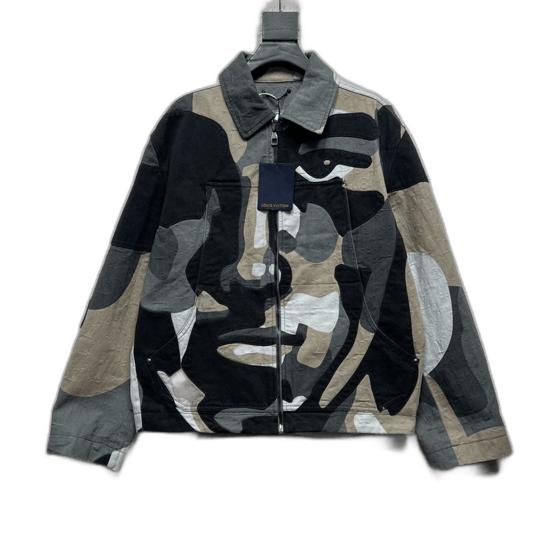 Louis Vuitton Louis Vuitton Camo Patchwork Jacket SS23 - dmc Size M / US 6-8 / IT 42-44 - 1 Thumbnail