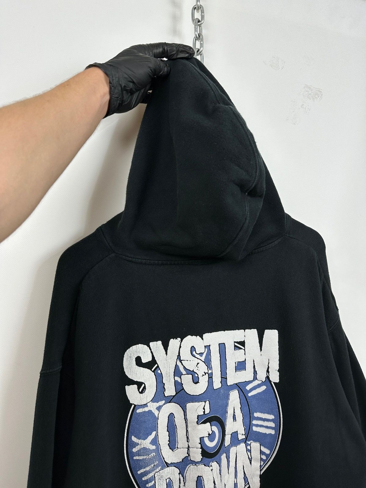 Band Tees 2005 Vintage System Of A Down Mezmerize Tour Hoodie Size US L / EU 52-54 / 3 - 20 Thumbnail
