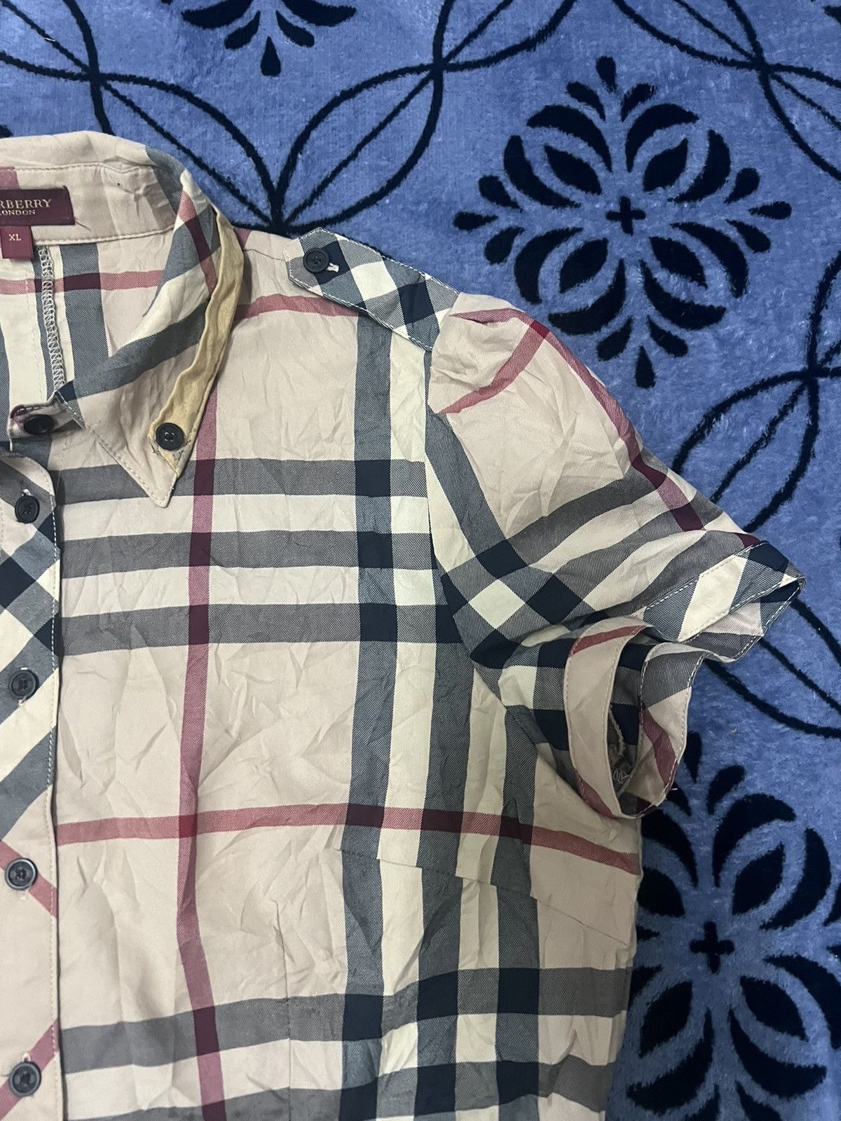 Burberry Burberry Nova Check - vintage 90’s buttons up Size XL / US 12-14 / IT 48-50 - 2 Thumbnail