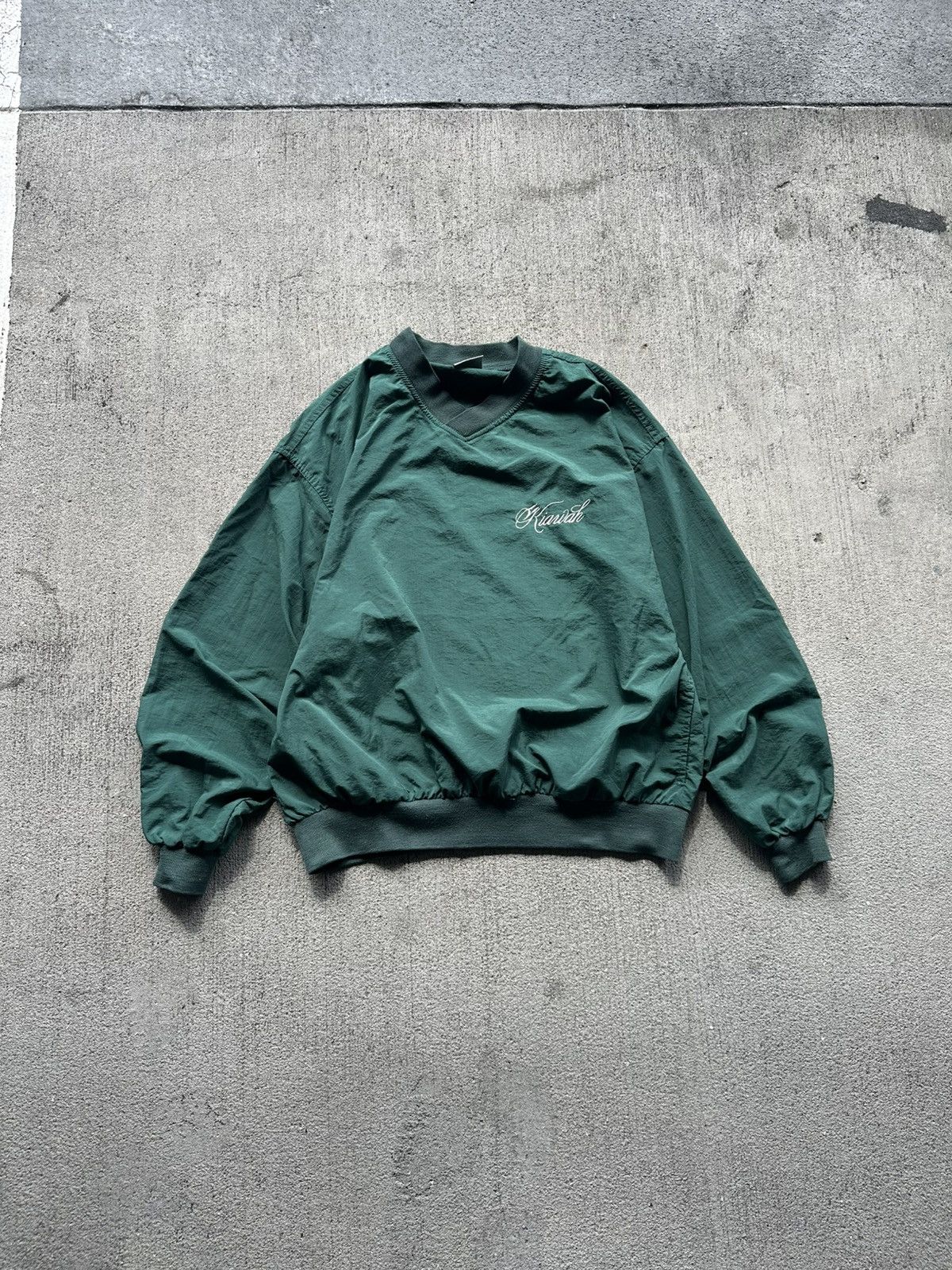 Other Vintage Forest Green Windbreaker Size US L / EU 52-54 / 3 - 1 Thumbnail