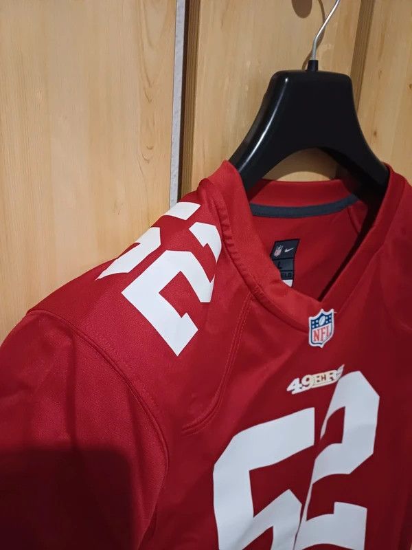 Nike San Francisco 49ers Willis #52 NFL Nike Jersey (L) Size US L / EU 52-54 / 3 - 8 Thumbnail