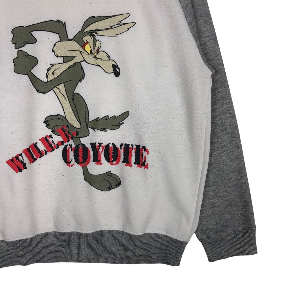 Cartoon Network × Vintage Vintage Looney Tunes Cartoon Coyote Sweatshirt Rare Design Size US M / EU 48-50 / 2 - 4 Thumbnail