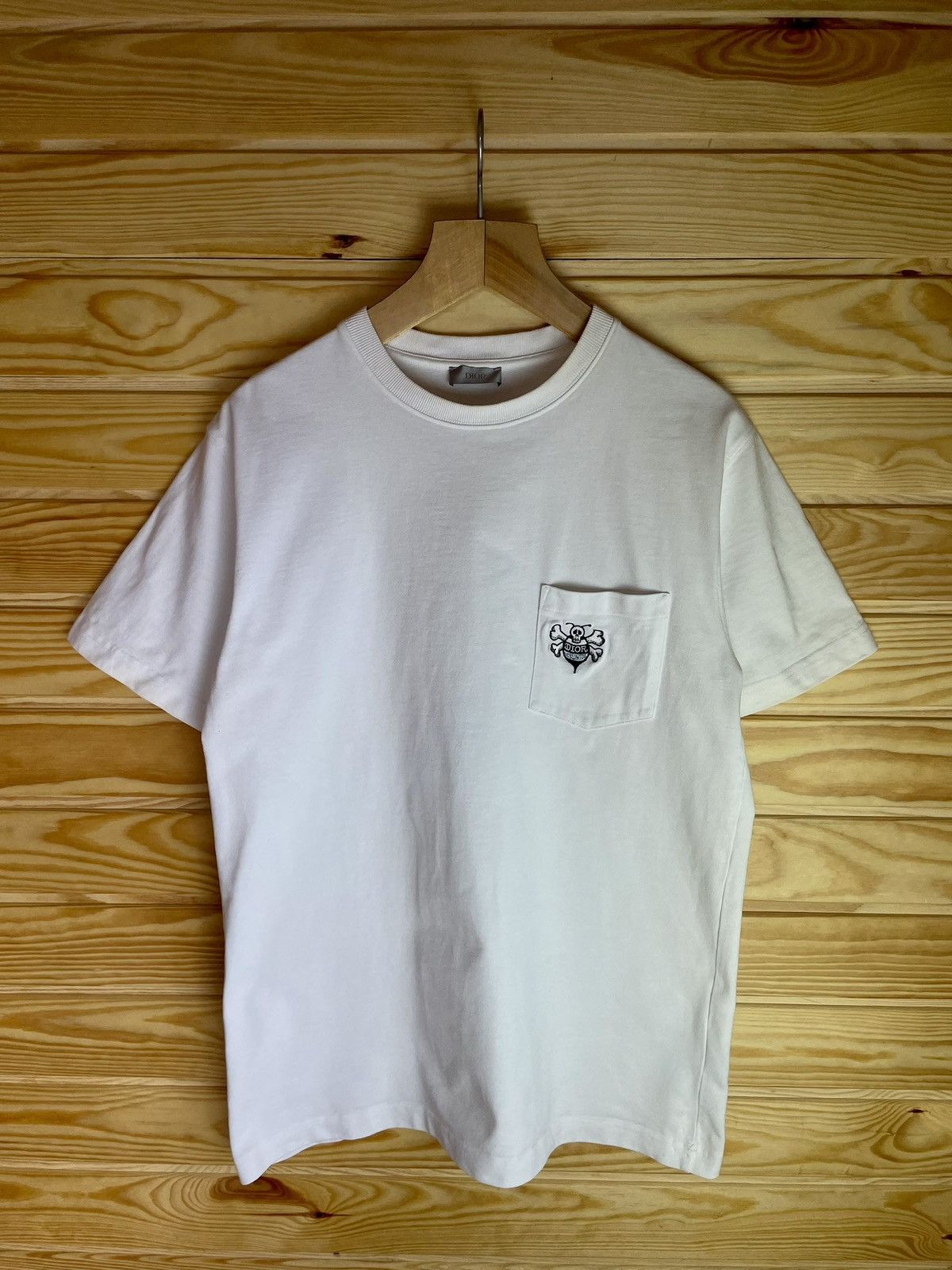 DIOR x SHAHWN Stussy 20SS T authentic SHIRT WHITE