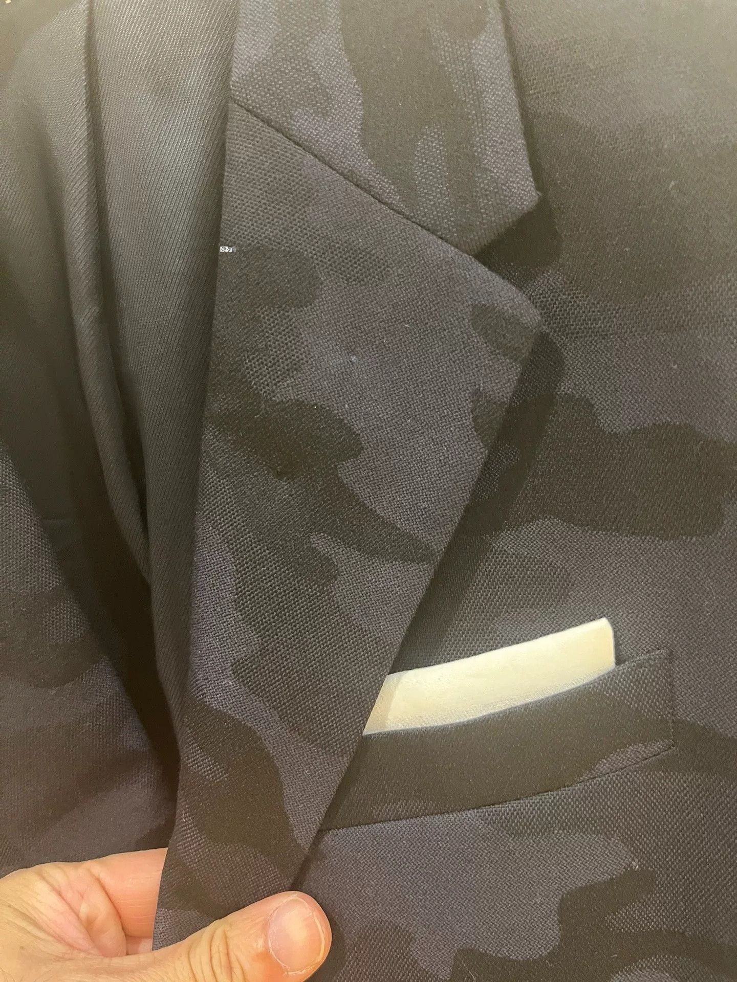 Neil Barrett Neil Barrett Classic Black Camo Blazer 46 Size US S / EU 44-46 / 1 - 5 Thumbnail
