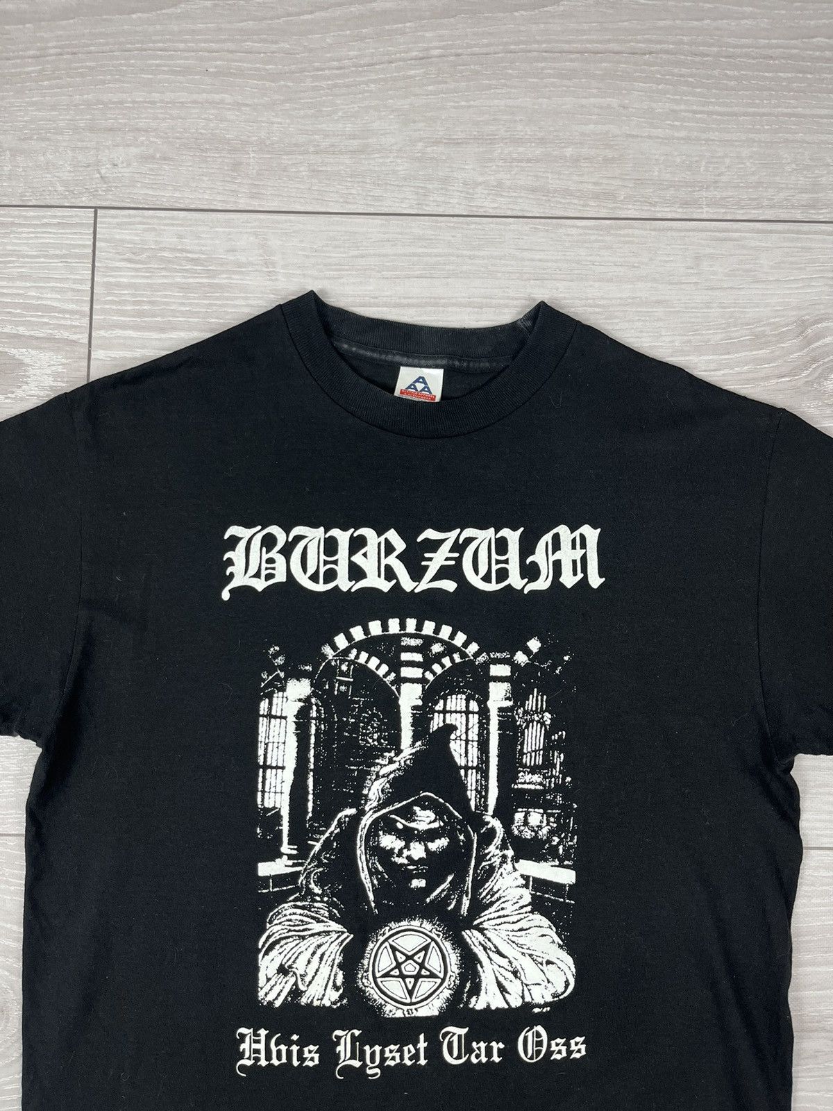 Band Tees Burzum Vintage Black Metal Band Rock T Shirt Size US M / EU 48-50 / 2 - 4 Thumbnail