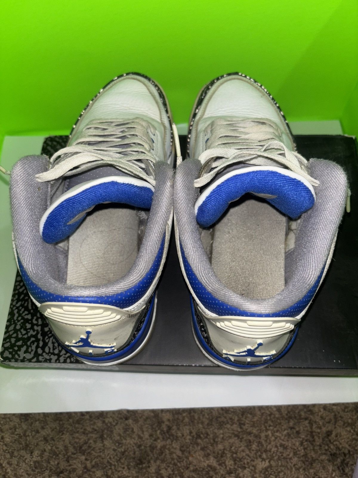 Jordan Brand Jordan 3 Racer Blue Size US 9.5 / EU 42-43 - 5 Thumbnail