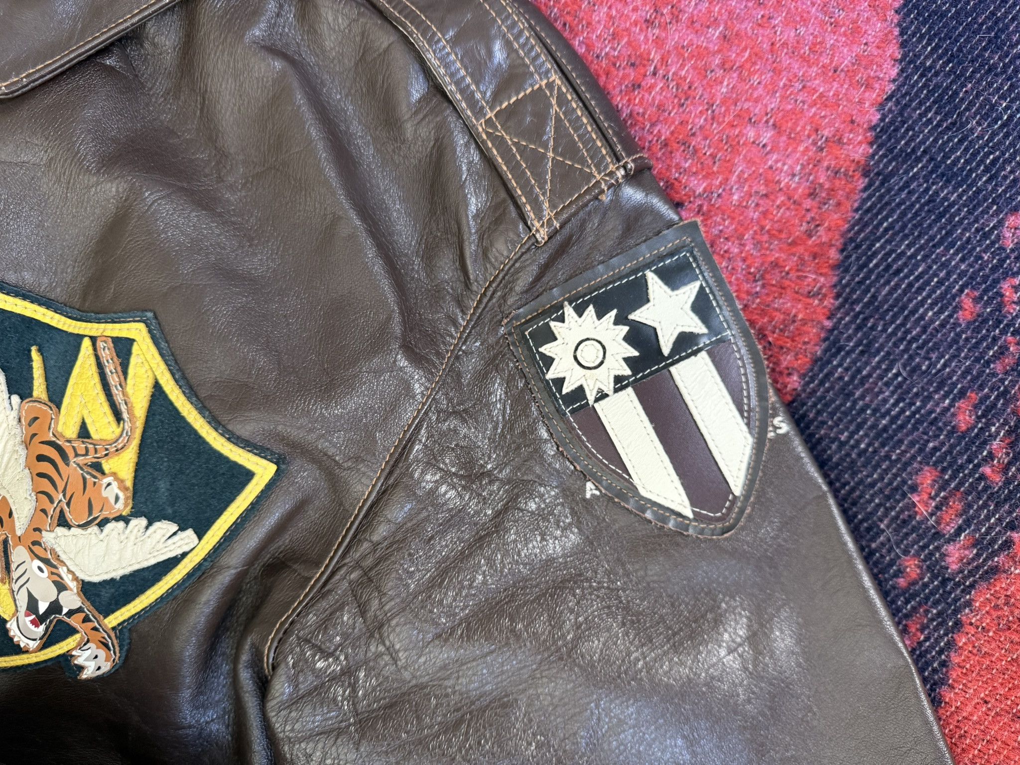 Buzz Rickson's Buzz Rickson's A-2 Flying Tigers flight jacket, tag size 42 Size US M / EU 48-50 / 2 - 4 Thumbnail