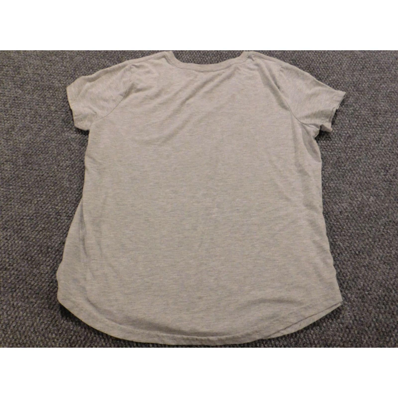 Gap Gap Womens Blouse Shirt M Beige Short Sleeve Collared Pullover Casual Solid 100% Cotton Rayon Ruffle Classic Basic Stretch Womens Size M / US 6-8 / IT 42-44 - 6 Thumbnail
