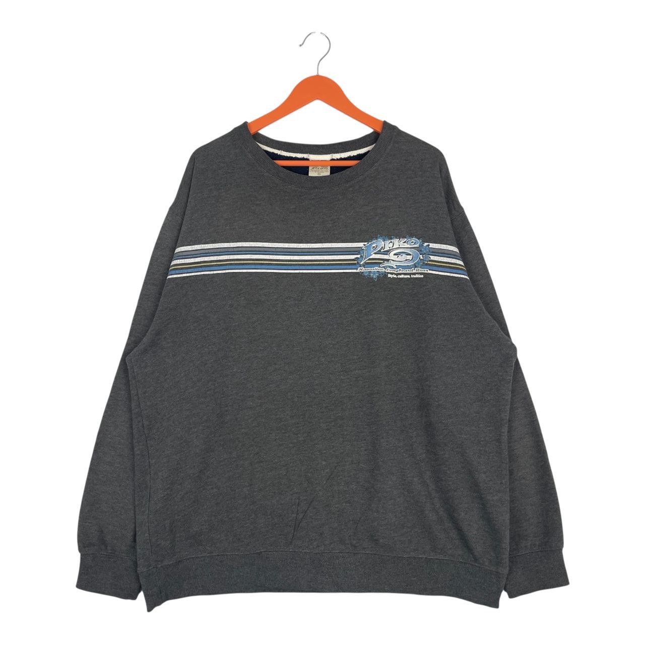 Vintage Vintage Piko Surf Surfer Style Backhit Print Sweatshirt Size US XXL / EU 58 / 5 - 2 Thumbnail