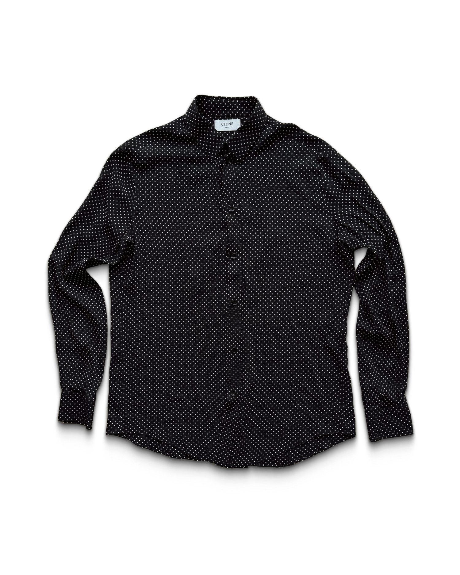 Celine Celine Viscose Polka Dot Shirt Size US S / EU 44-46 / 1 - 3 Thumbnail