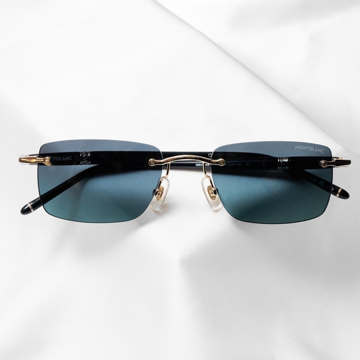 Montblanc MONTBLANC MB0344S 008 SUNGLASSES Size ONE SIZE - 6 Thumbnail