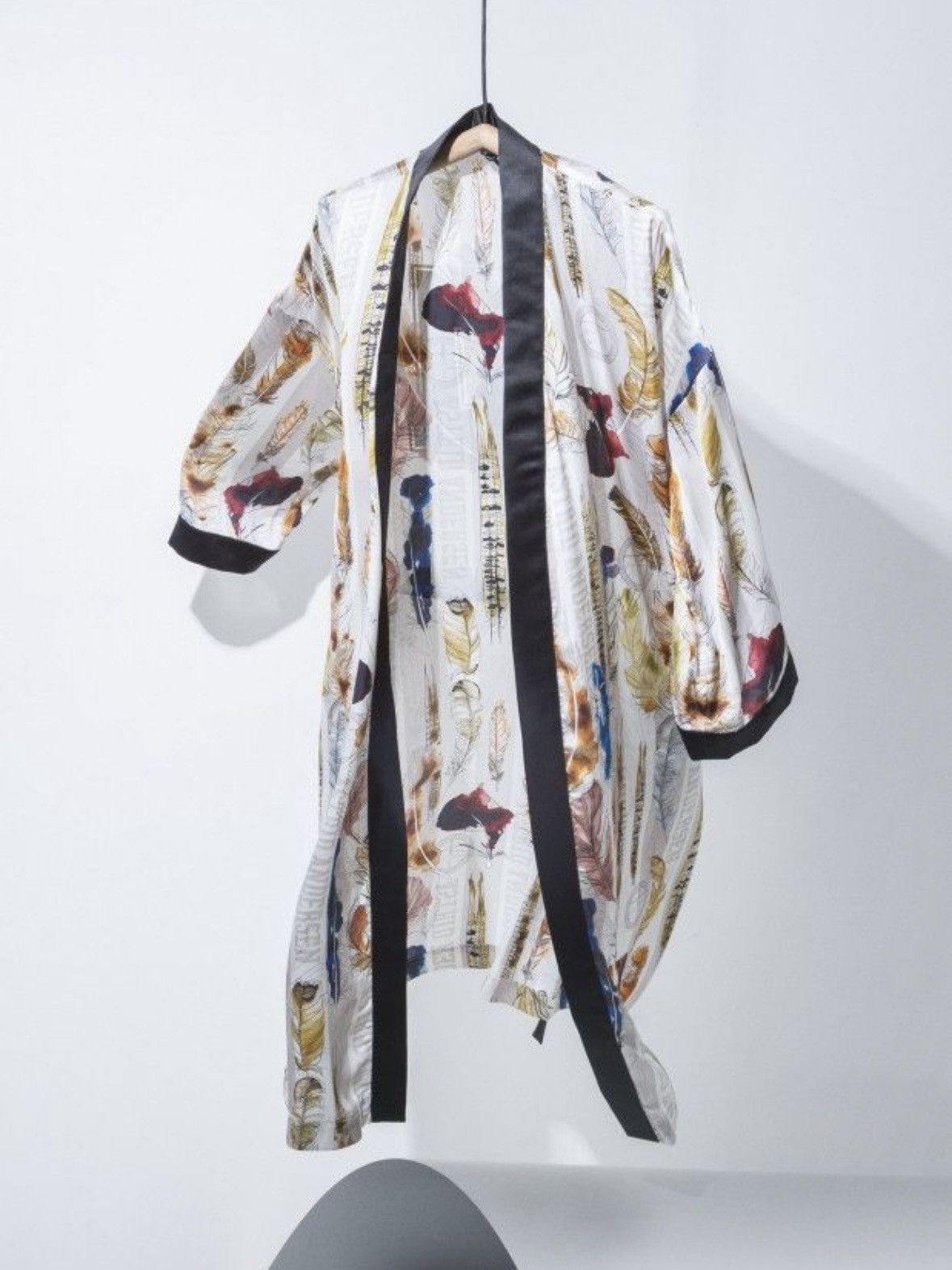 Astrid Andersen ASTRID ANDERSEN feather print long jacket Size US L / EU 52-54 / 3 - 5 Thumbnail
