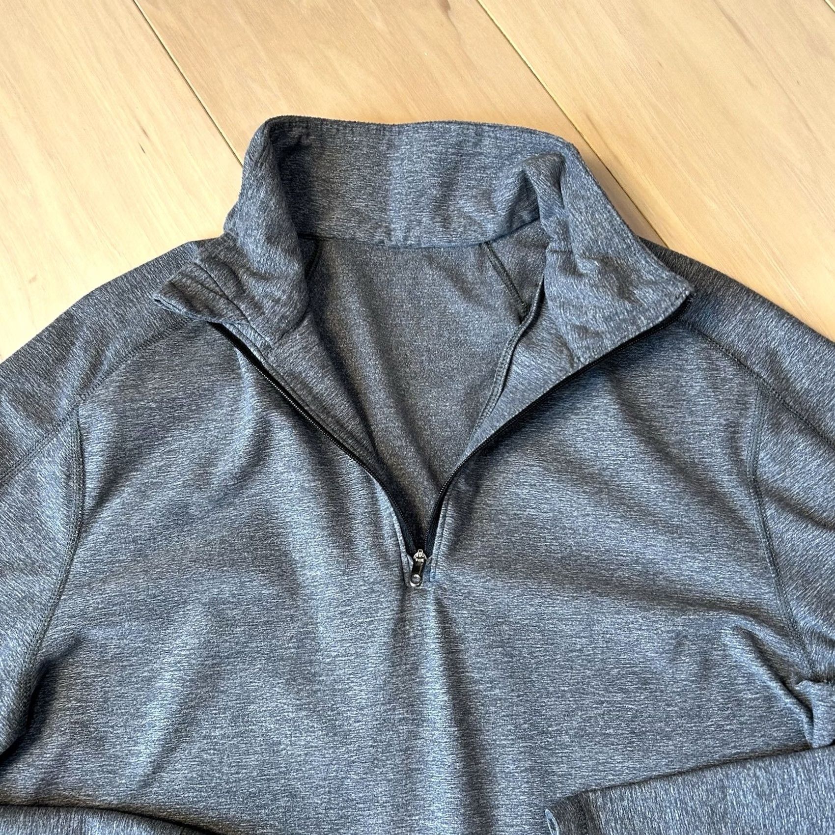 Lululemon Lululemon Pullover Mens S Gray Surge Warm Zip Men Size US S / EU 44-46 / 1 - 4 Thumbnail