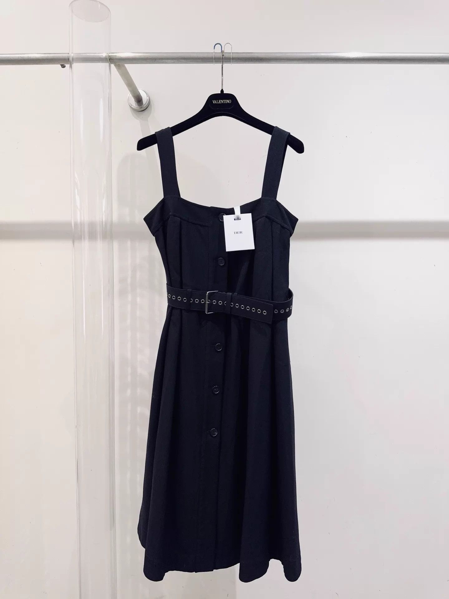 Dior Dior Women's Black Dress F38 Size S / US 4 / IT 40 - 1 Thumbnail