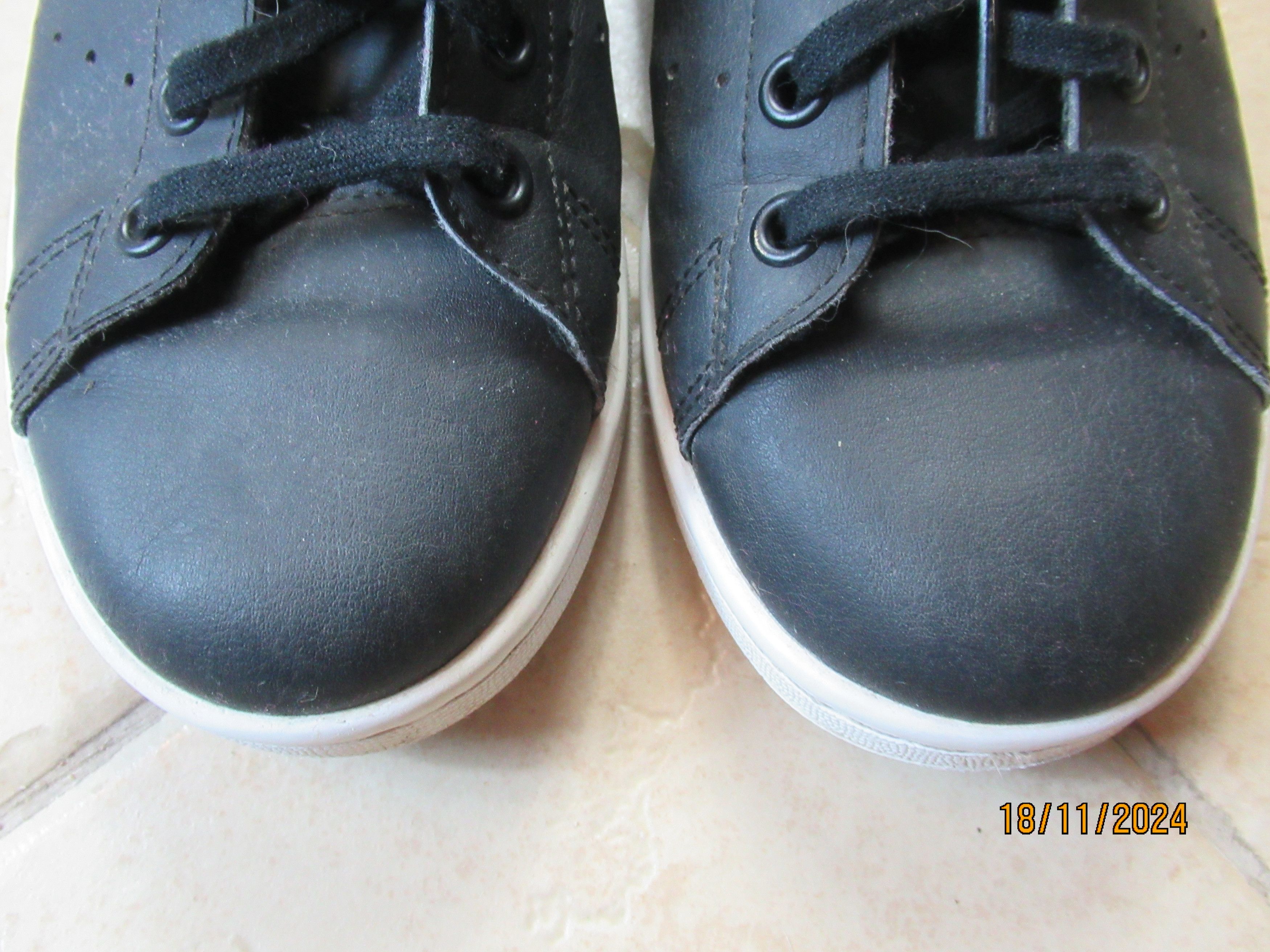 Adidas Adidas Stan Smith black Size US 5 / IT 35 - 3 Thumbnail