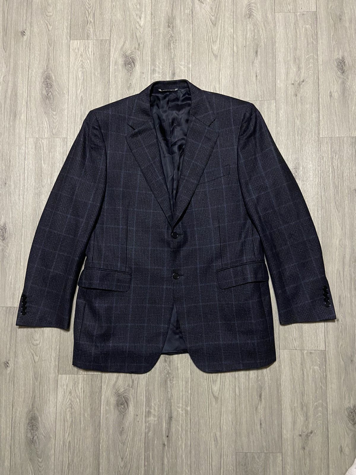Canali Canali Wool made in Italy 2 button blazer Size 52R - 1 Thumbnail