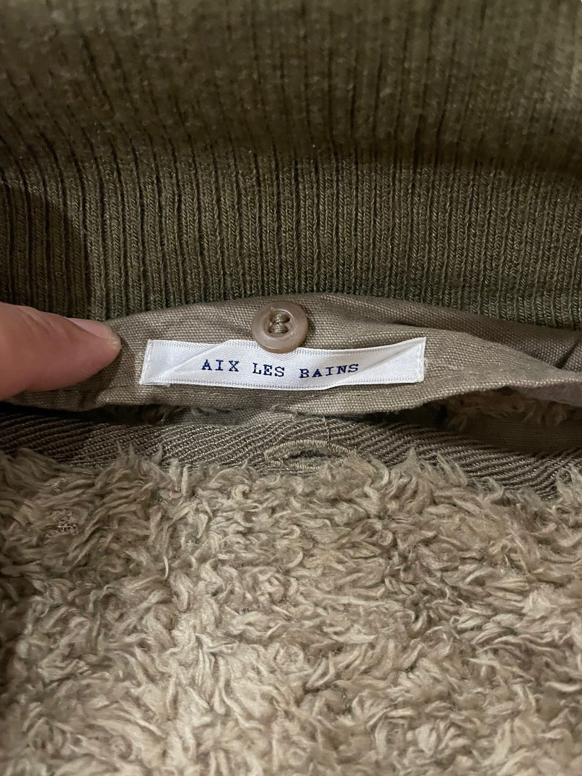 Japanese Brand Vtg Aix Les Bains Japanese Punk Fleece Jacket Size US M / EU 48-50 / 2 - 12 Thumbnail