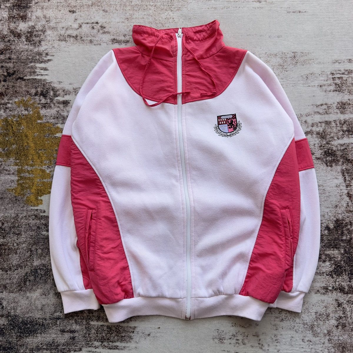 Adidas VINTAGE ADIDAS EMBROIDERED LOGO UNIVERSITY 90’s SWEATSHIRT Size US M / EU 48-50 / 2 - 1 Thumbnail