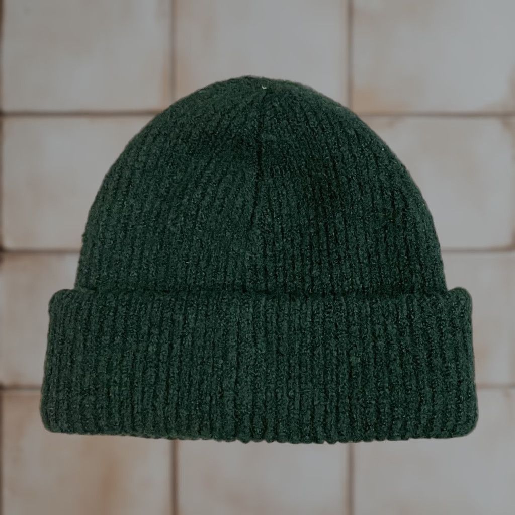 Vintage Moomin by NordicBuddies Beanie Winter Hat One Size Green Cartoon Snufkin Knit Men/Adult Casual Size ONE SIZE - 1 Thumbnail