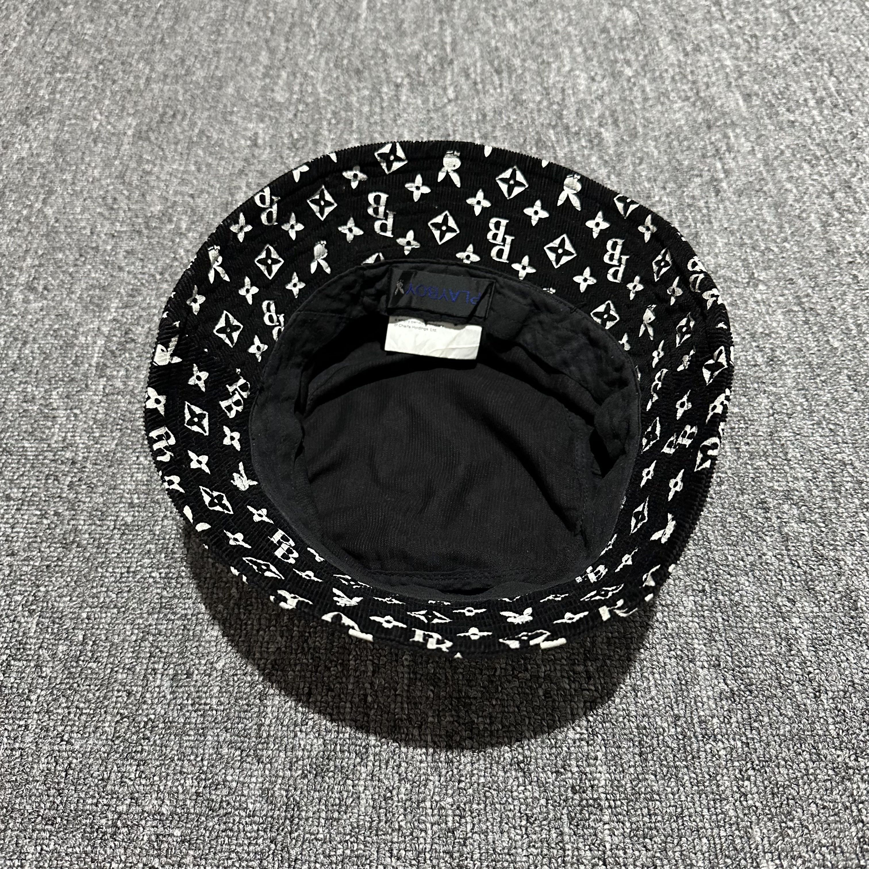 Playboy Vintage Playboy Louis Vuitton Corduroy Bucket Hat Size ONE SIZE - 5 Thumbnail