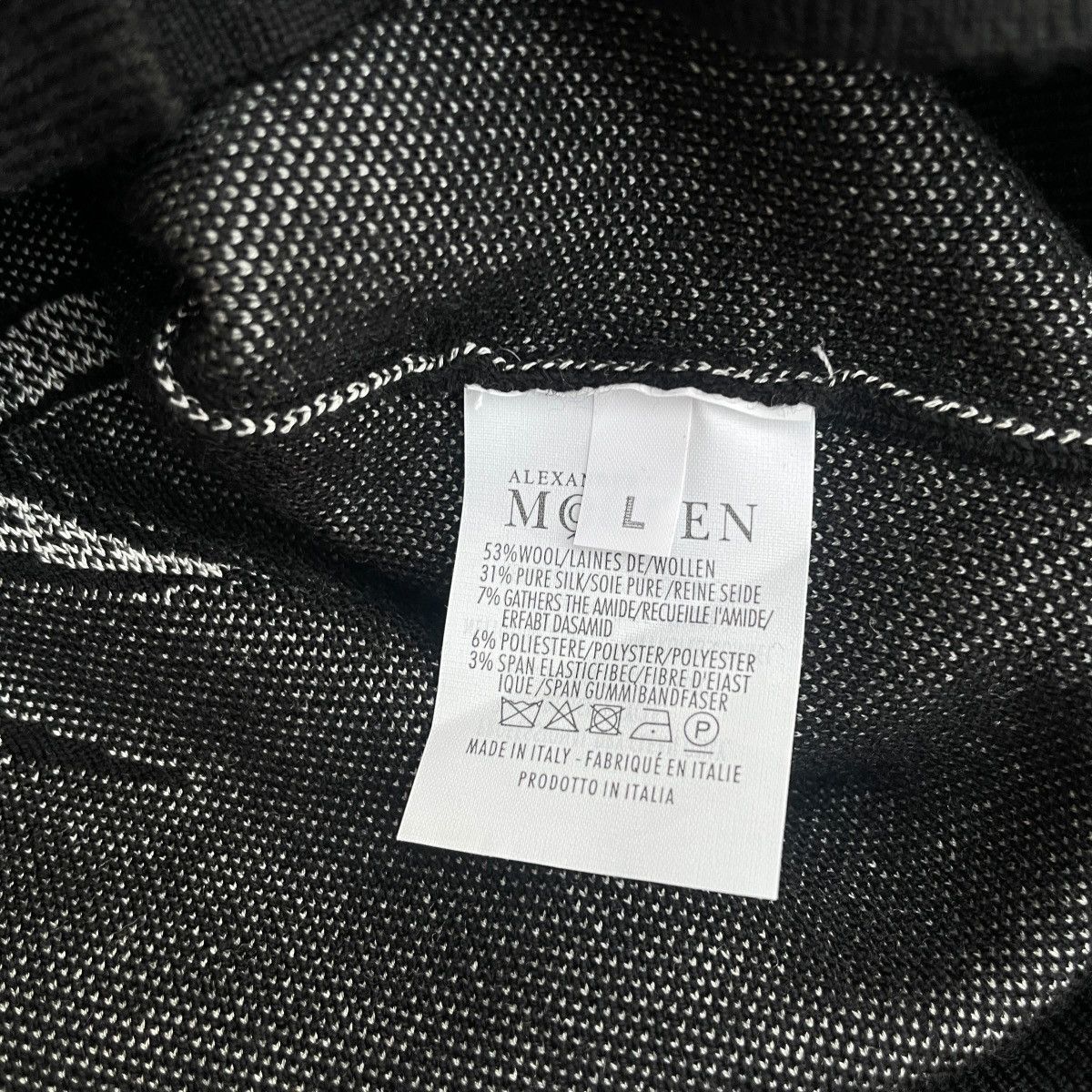 Alexander McQueen Alexander McQueen Swallow AOP Wool Knit Cardigan Size L / US 10 / IT 46 - 4 Thumbnail