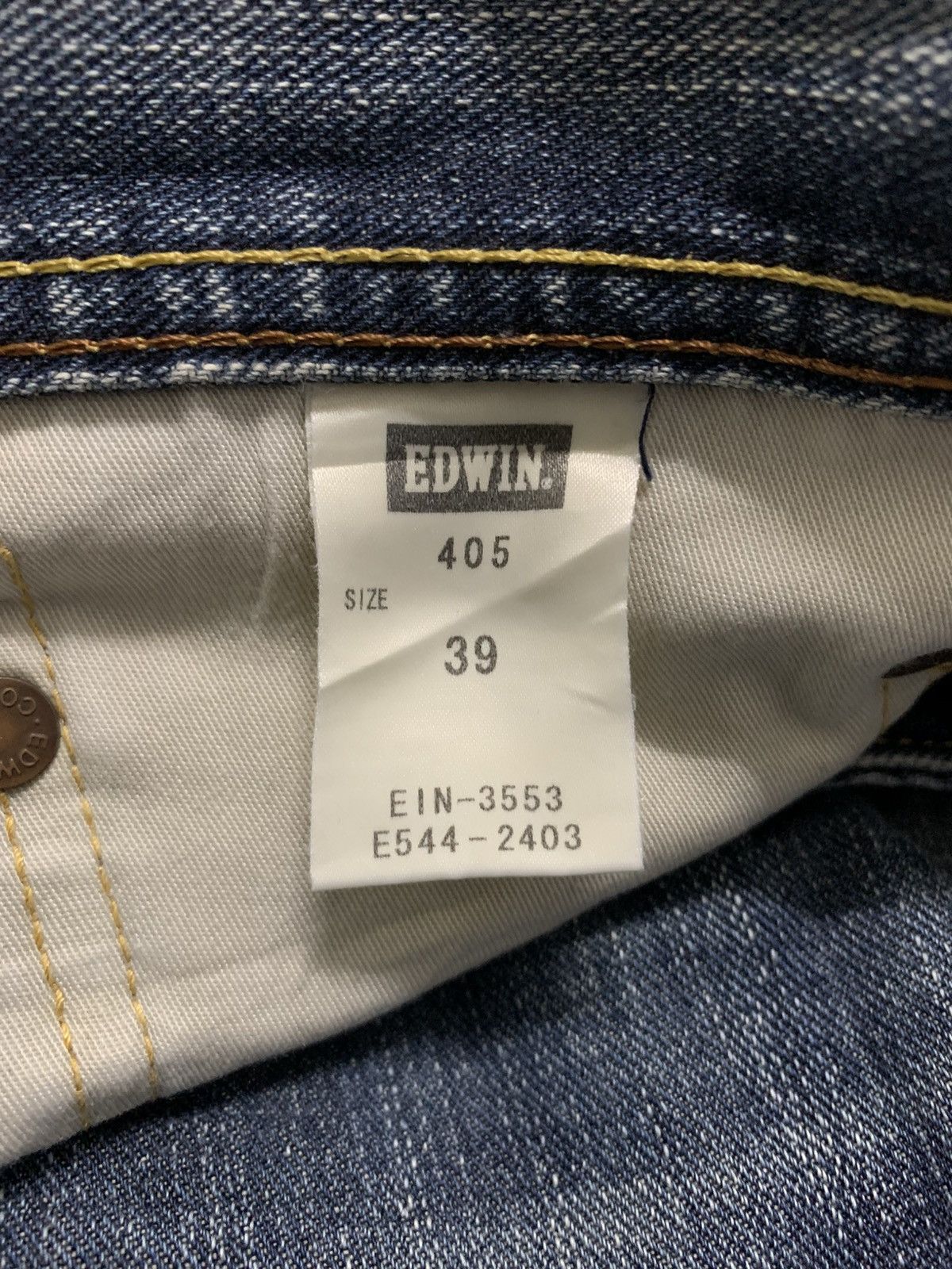 Edwin Edwin 405 Wide Made In Japan Jeans 41x29.5 Size US 41 - 13 Thumbnail