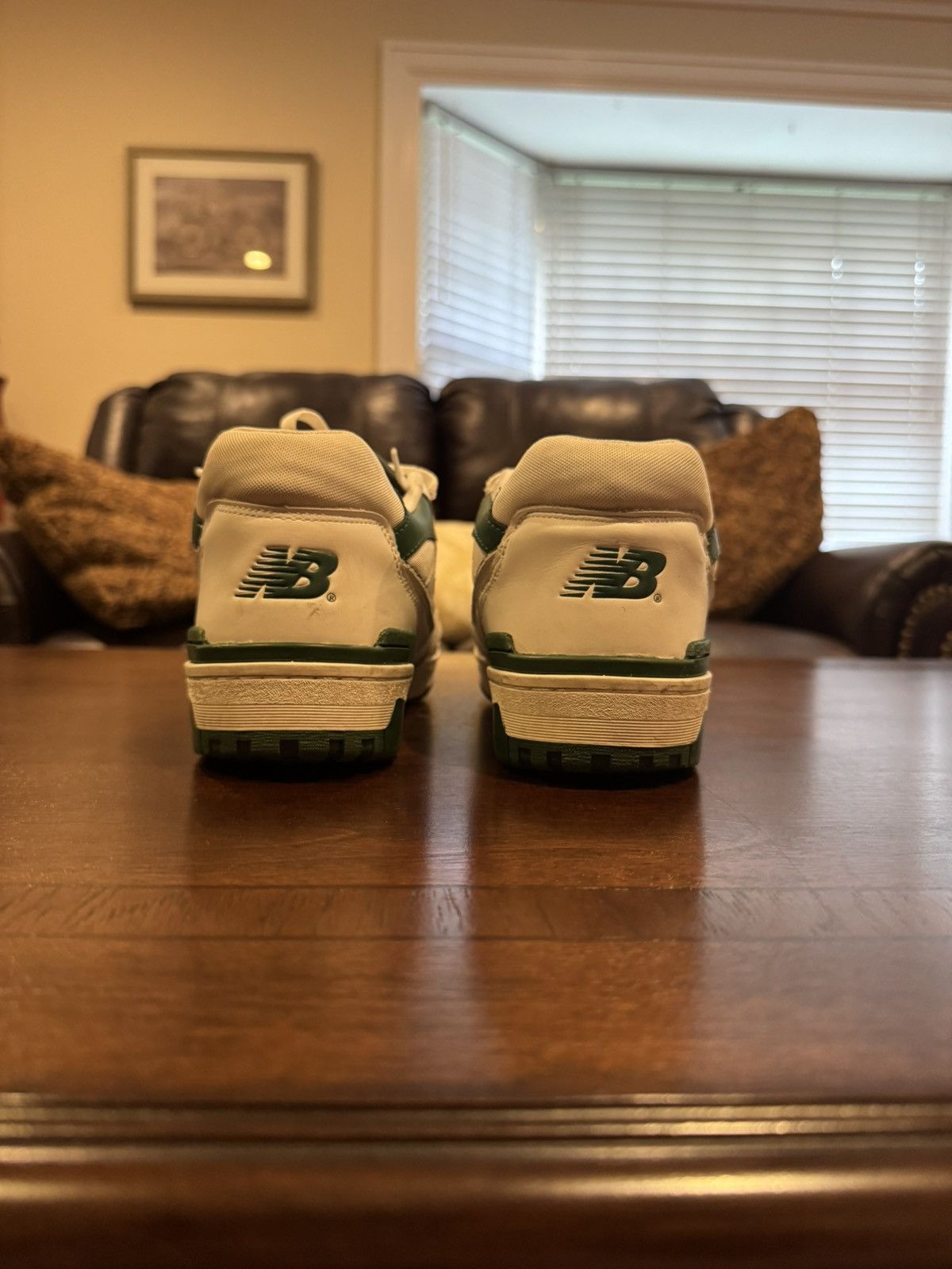 New Balance New Balance 550 - Green Size US 9.5 / EU 42-43 - 4 Thumbnail