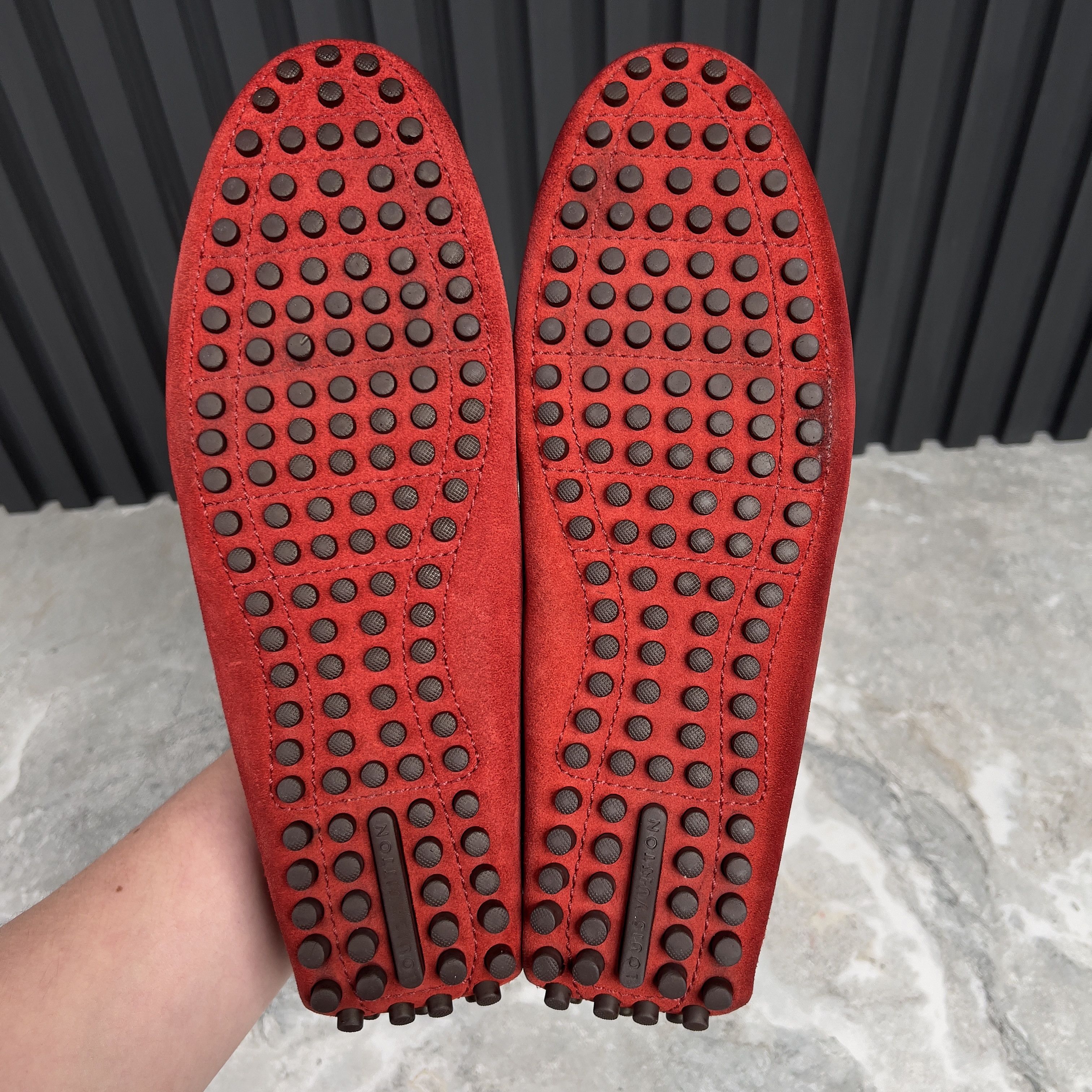 Louis Vuitton Louis Vuitton Hockenheim Driving Slip Moccasins Suede Size US 8 / EU 41 - 10 Thumbnail
