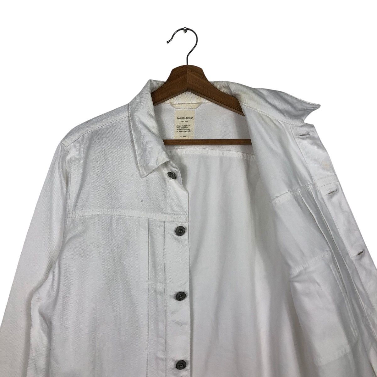 Japanese Brand 📌Vintage Biker Chore Jacket Back Number Issey Miyake Size US XL / EU 56 / 4 - 13 Thumbnail