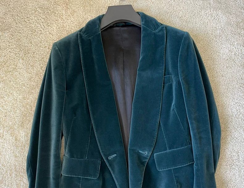 Haider Ackermann Haider Ackermann 2015FW Velvet Blazer Size US L / EU 52-54 / 3 - 1 Thumbnail