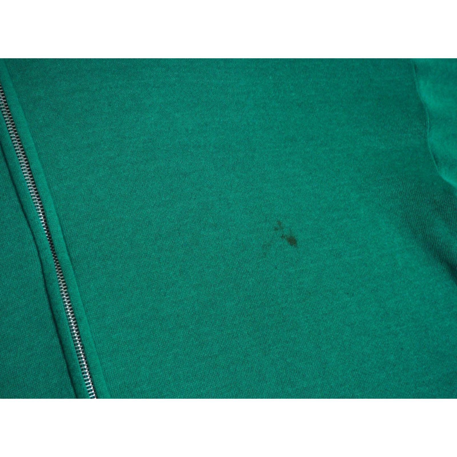 Tultex VINTAGE Tultex Hoodie 80s Green 50/50 Zip Fleece Mens XL Moder n? (Oops) Size US XL / EU 56 / 4 - 6 Thumbnail