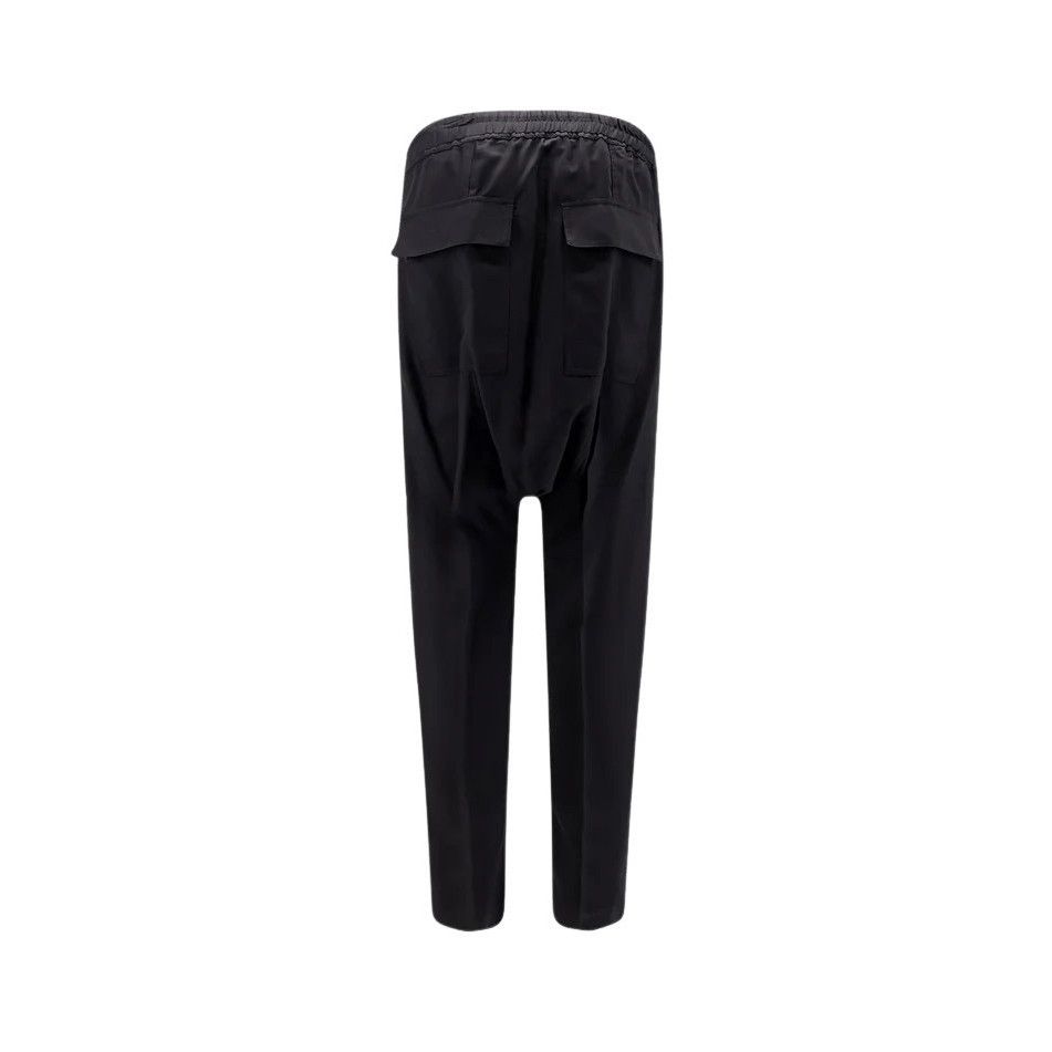 Rick Owens RICK OWENS Temple Black Wool Drawstring Pants New & Authenti Size US 32 / EU 48 - 2 Thumbnail