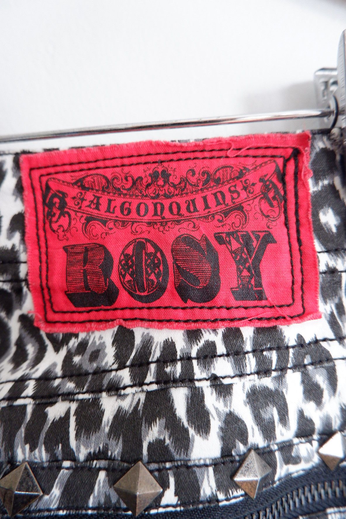 Japanese Brand Vintage Algonquins Gothic Leopard Pants Size 26" / US 2 / IT 38 - 7 Thumbnail