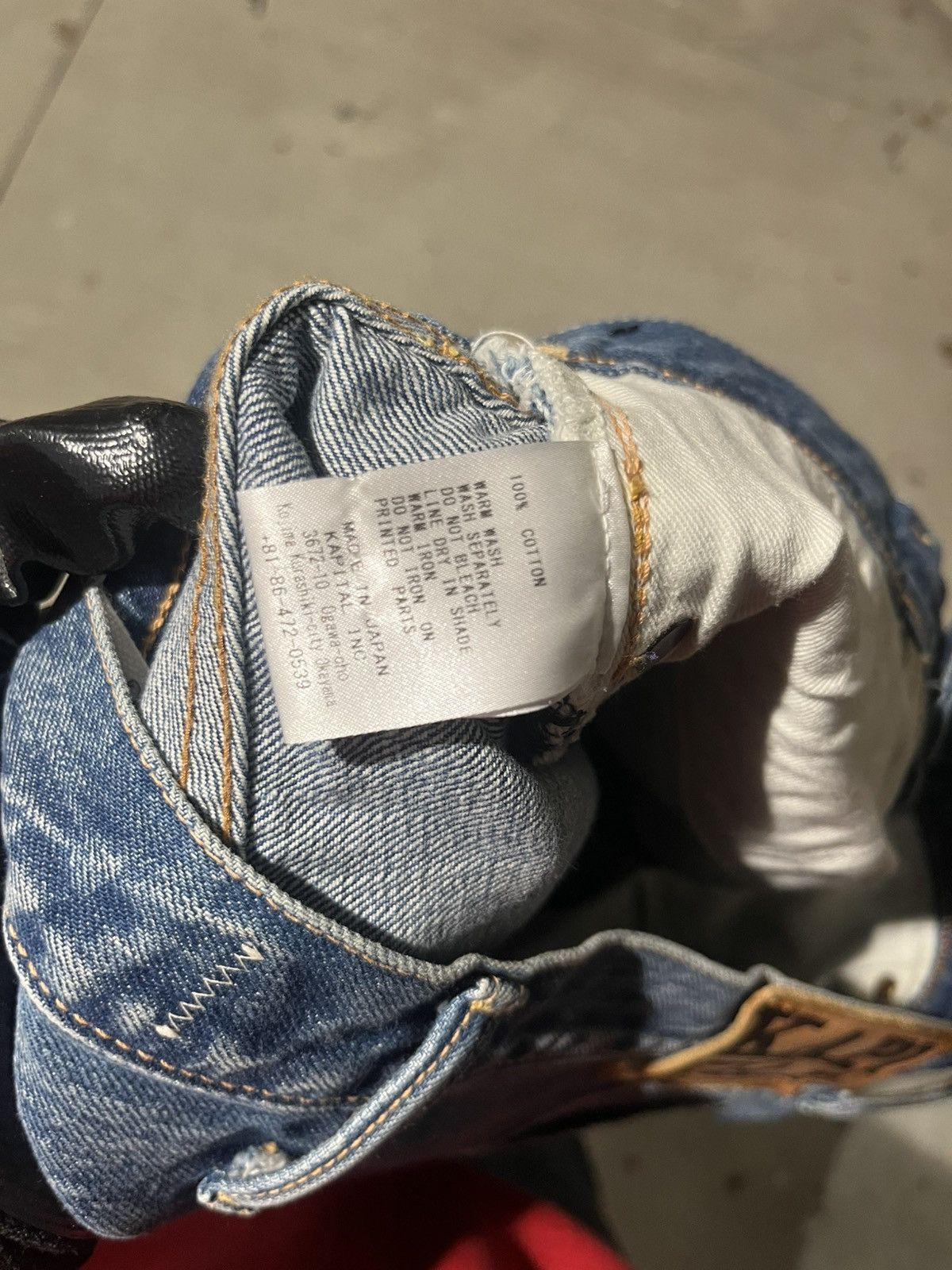 Kapital Nude Girl Denim Size US 30 / EU 46 - 3 Thumbnail
