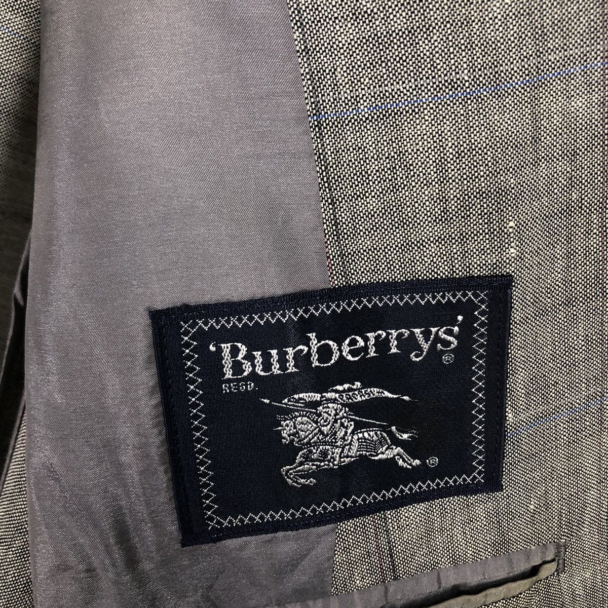 Burberry 🔥Vtg Burberrys Wool & Linen Double Breast Jackets Size US M / EU 48-50 / 2 - 16 Thumbnail