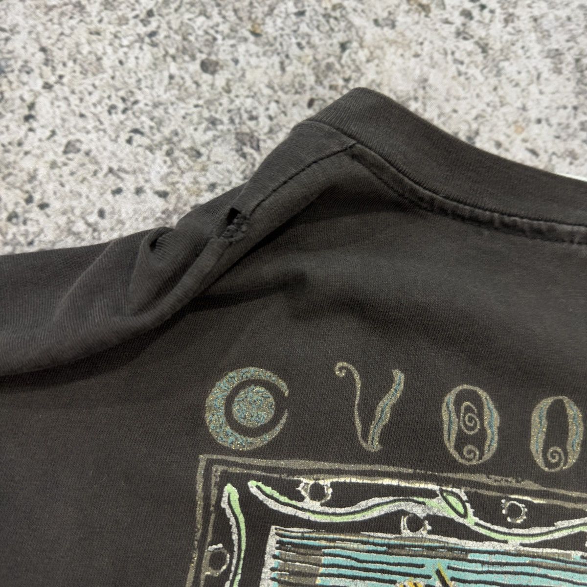 Vintage Thrashed Faded Distressed Voodoo Art Shirt ERD Grunge Chrome Size US XL / EU 56 / 4 - 9 Thumbnail
