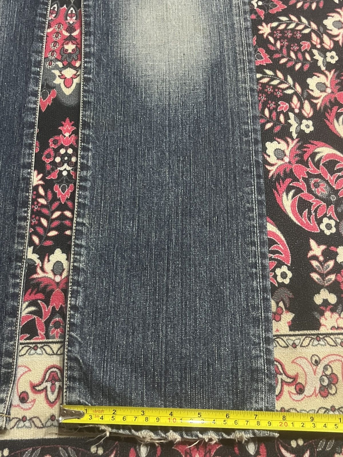 Edwin Edwin S02R Japan Blue Washed Distressed Straight Leg Jeans Size US 28 / EU 44 - 16 Thumbnail