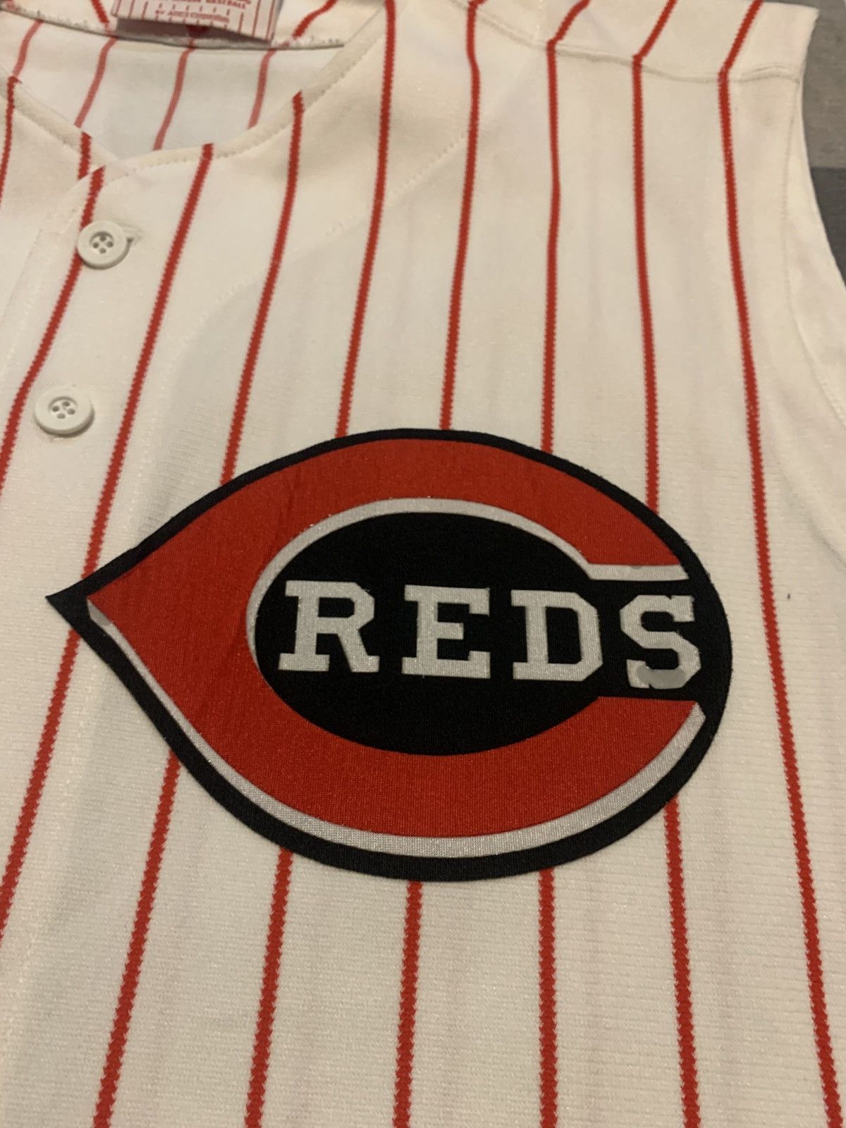 Other Vintage Cincinnati Reds MLB Jersey by ASICS Rawlings Size US L / EU 52-54 / 3 - 3 Thumbnail