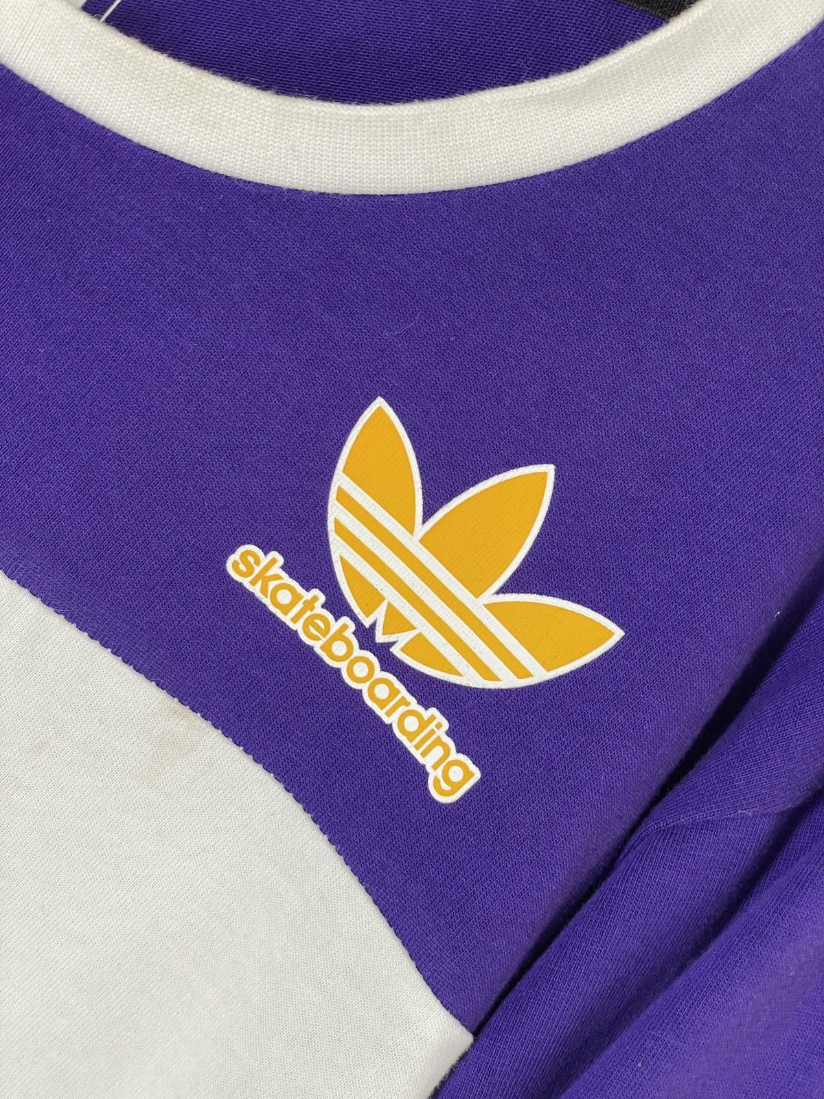 Adidas Adidas skateboarding the Hundreds Lakers longsleve t shirt Size US M / EU 48-50 / 2 - 8 Thumbnail