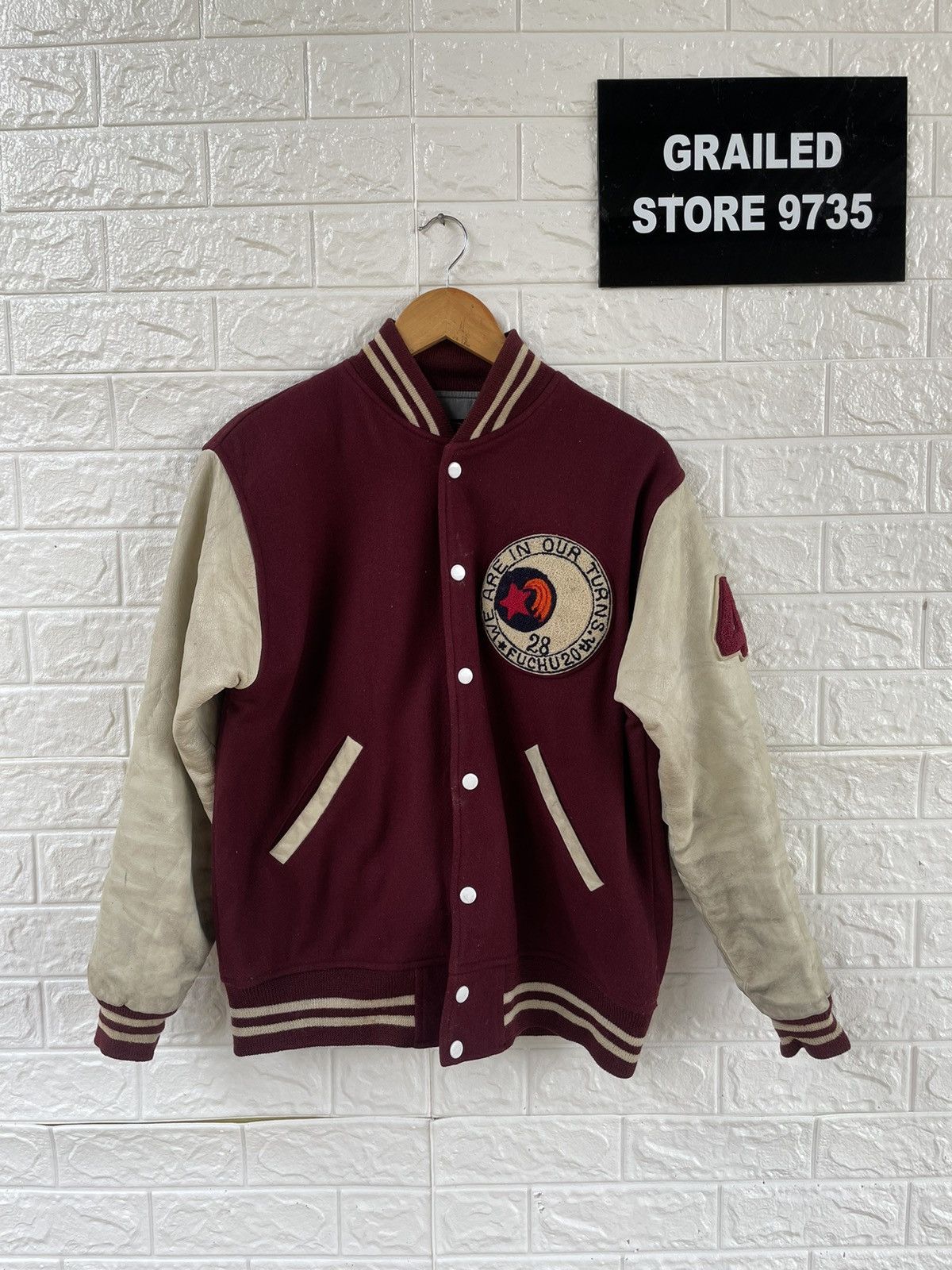 Japanese Brand Vintage Are In Our Varsity Jacket Size US L / EU 52-54 / 3 - 1 Thumbnail