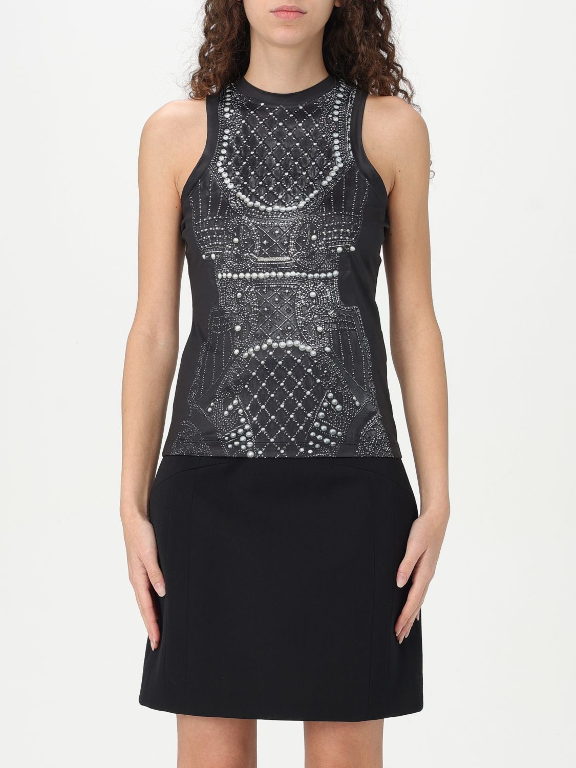 Balmain Balmain T-Shirt Woman Black Size M / US 6-8 / IT 42-44 - 1 Thumbnail