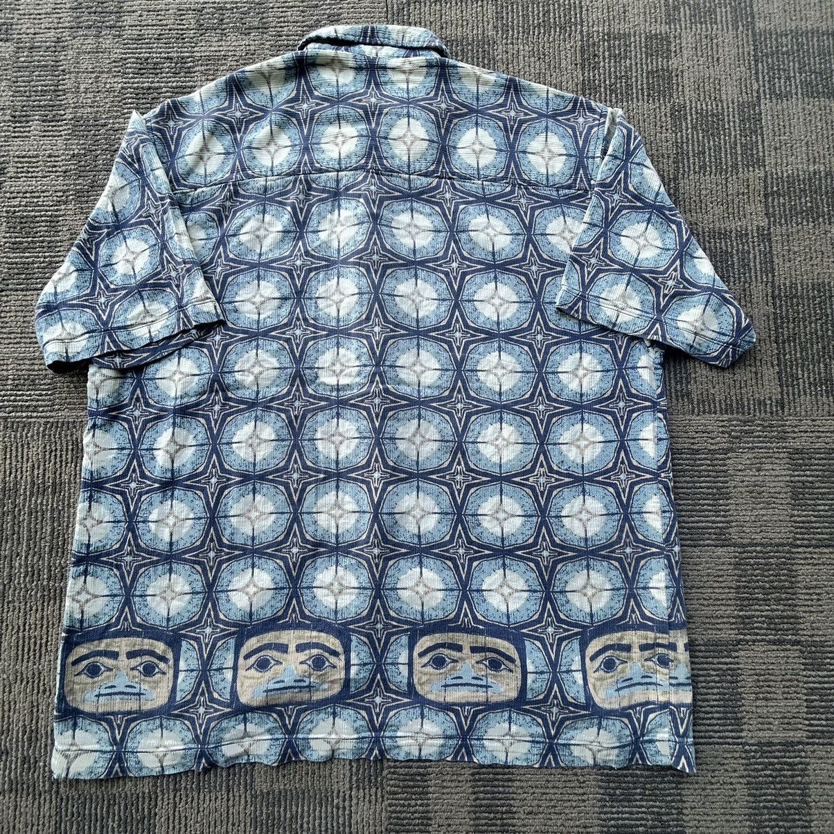 Bugle Boy Vintage Bugle Boy All Over Print Hawaiian Button-up Shirt Size US XL / EU 56 / 4 - 6 Thumbnail