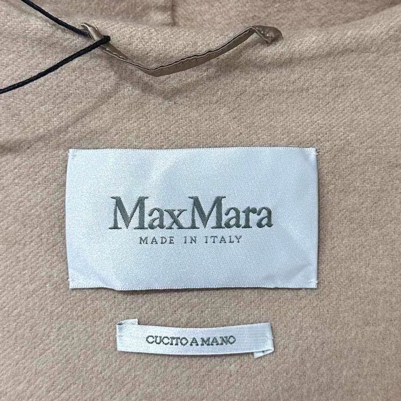 Max Mara Max Mara Oatmeal Long Bathrobe Coat Size S / US 4 / IT 40 - 4 Thumbnail