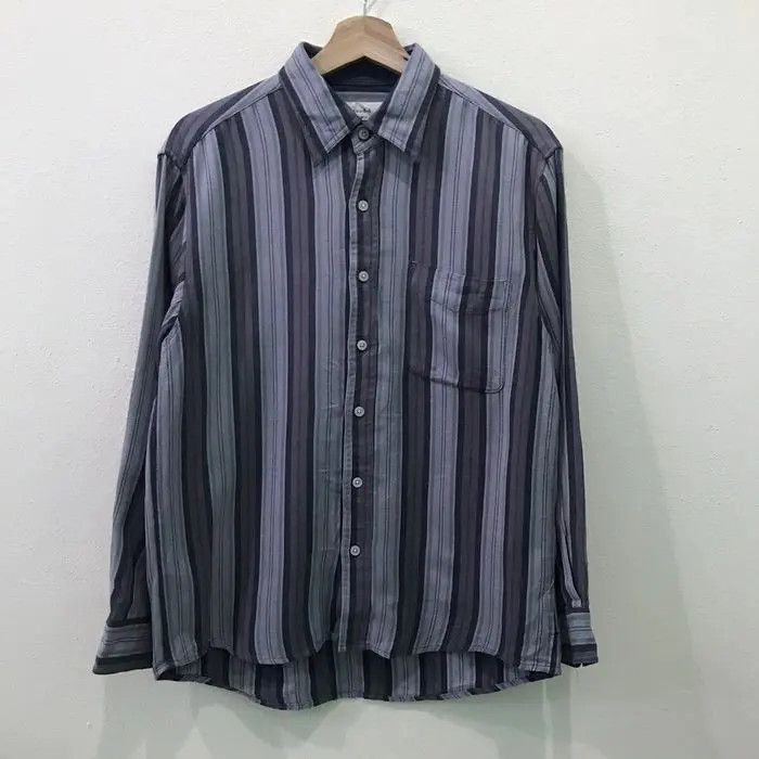 Flannel Vintage Good I stripe Design Flannel Shirt Size US M / EU 48-50 / 2 - 2 Thumbnail