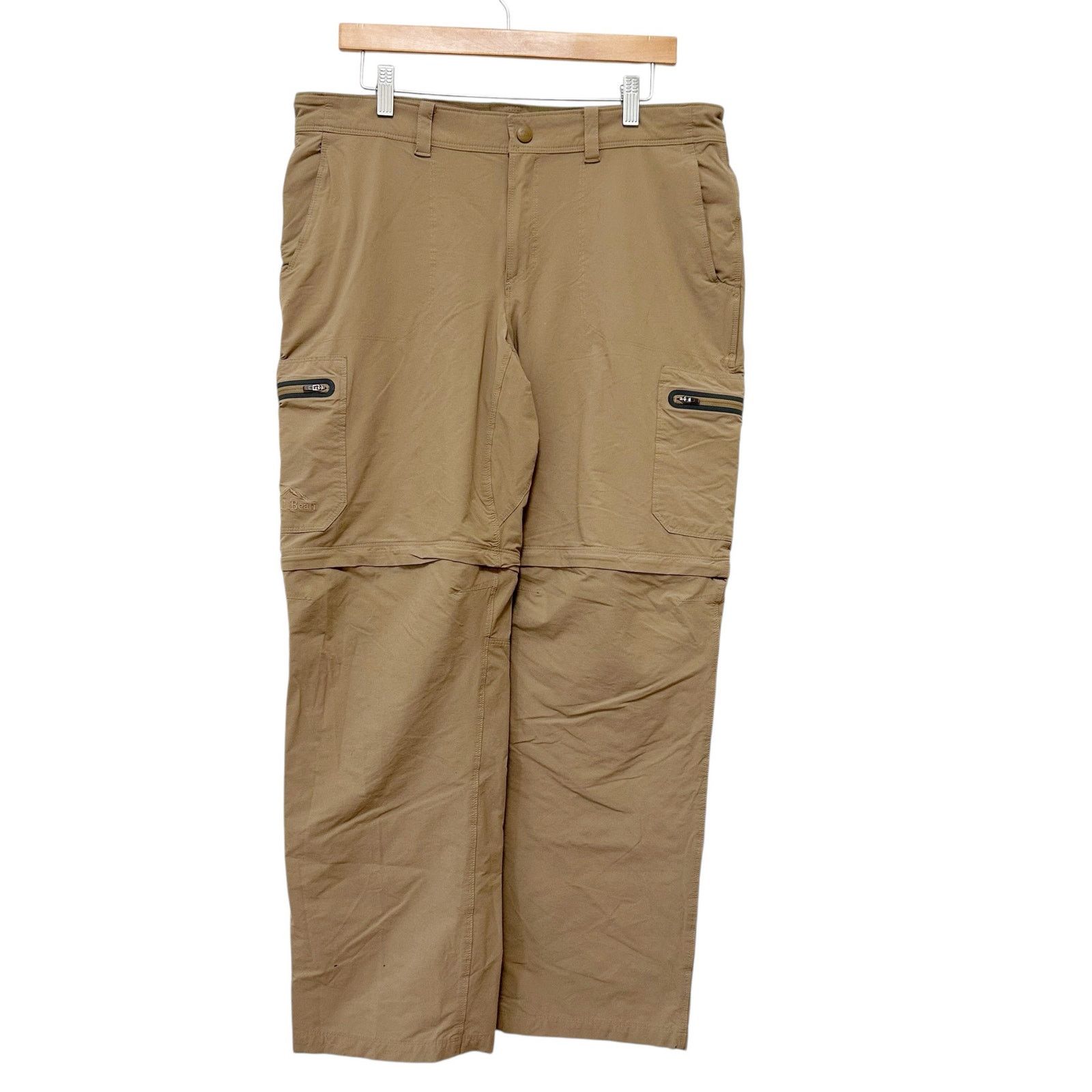L.L. Bean LL Bean Water Resistant Cresta Hiking Zip Off Pants 36x32 Size US 36 / EU 52 - 1 Thumbnail